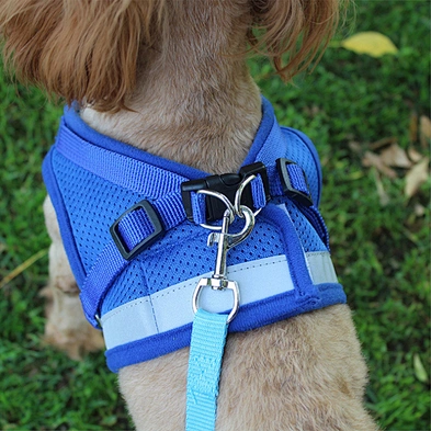 High Quality Designers Reflective Dog Harness Custom 2021 Adjustable Dog Harness Vest With Leash
