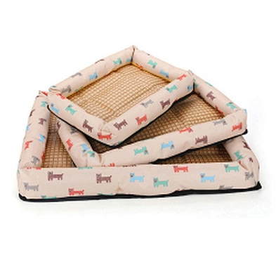 Wholesale price luxury summer dog bed large dog pet beds