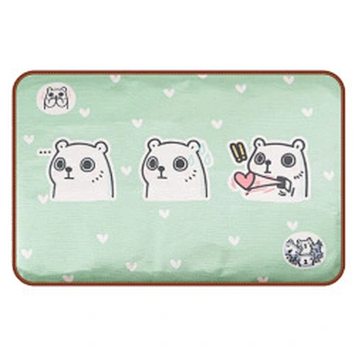 Summer Pet Dog Cooling Mat Waterproof Washable Ice Silk Cooling Mat For Dogs