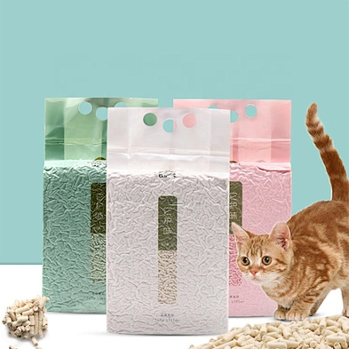 Natural Cat Tofu Litter Quickly Clumping Wholesale OEM Cheap Tofu Cat Litter