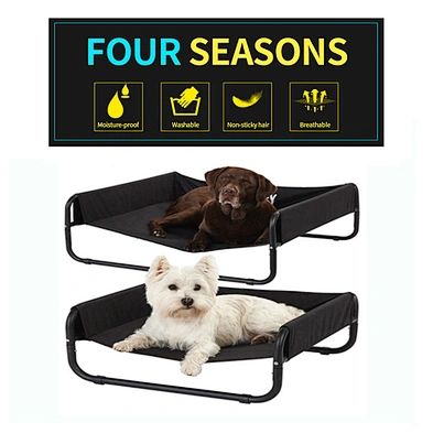 Hot Sale Outdoor Indoor Raised Dog Bed Washable Foldable Elevated Dog Cot Bed