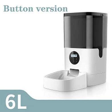 2020 new automatic pet feeder wifi remote control timer smart cat automatic dog feeder with camera