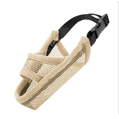 Hot Sale Werewolf Dog Muzzle Adjustable Breathable Soft Nylon Dog Muzzle