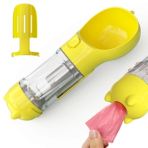 300 ml Portable pet dispenser dog water bottle dispenser feeder