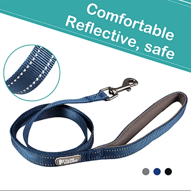 Rope Dog Leash High Quality Reflective Luxury Nylon Dog Leash For Large Dogs