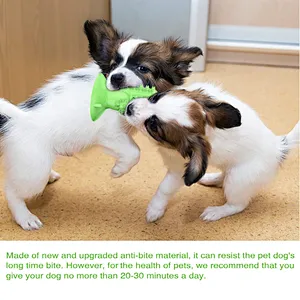 High quality brushing care teeth toy dog 360 toothbrush toy stick