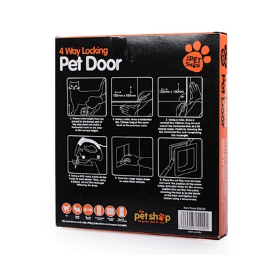 Cheap price smart cat flap automatic lockable adjustable pet door