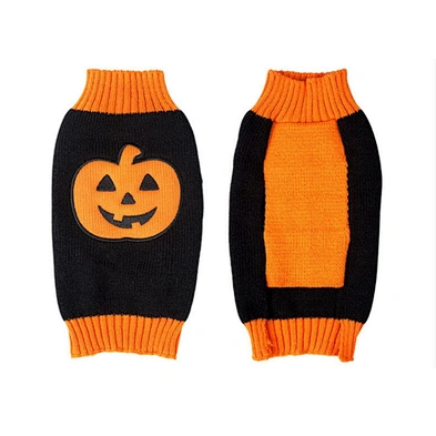 Pumpkin Dog Halloween Costumes Wholesale Winter Warm Dog Clothes From China