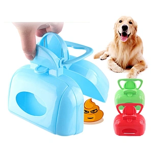 Cheap Pet Dog Pooper Scooper Plastic Portable Dog Poop Scooper With Handle
