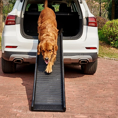 Foldable Ramp Dog Ladder Portable Folding Stairs Pet Dog Steps For Car