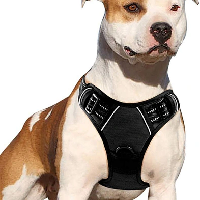 Amazon Hot Sale Dog Vest Custom Logo Reflective Breathable Dog Harness