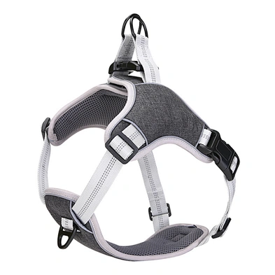 Wholesale reflective strip dog harness dog ropes big dog vest for outdoor