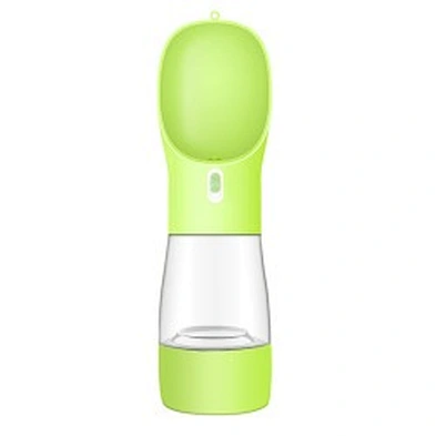 Portable Custom Logo Pet Feeding Bottle Travel Dog Water Bottle With Food Storage