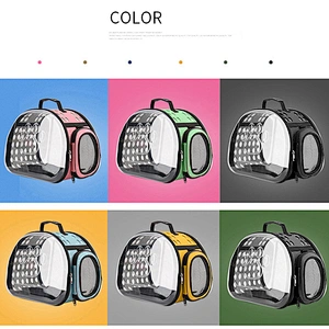 Hot selling portable breathable accommodating pet travel carrier pet bag