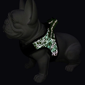 Hot Sale Reflective Dog Vest Harnesses Custom Designers Step In Adjustable Dog Harness