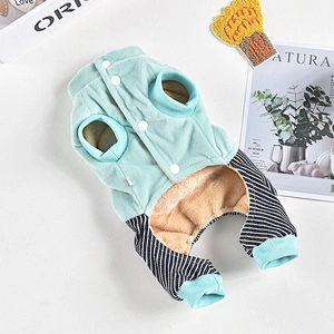 Pet Winter Clothes Wholesale Warm Flannel Panda Dog Clothes From China