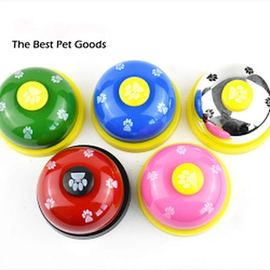 Hot sale Pet training bell Dog paw print bell ringer Pet trainer bell ringer for cats