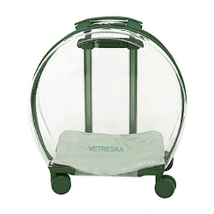 Portable Transparent Pet Trolley Case