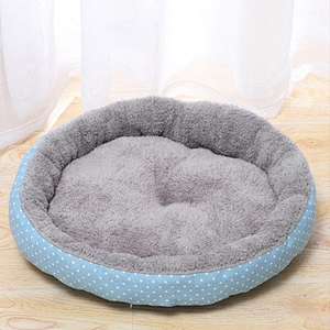 2020 hot sale Lamb wool pet bed for winter dog bed round pet bed