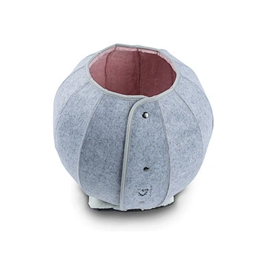 New Design Cat Tunnel Bed Cave Foldable And Washable Luxury Felt Cat Bed