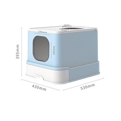 Large drawer top entry litter box full enclosed cat toilet deodorant cat litter box