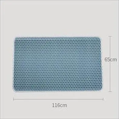Easy Clean Cat Litter Trapper Mat Honeycomb Design EVA Double Layer Cat Litter Mat