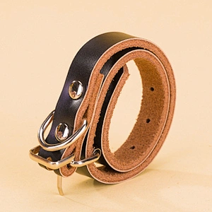 Wholesale basic dog collars leather wholesale adjustable PU leather dog collar