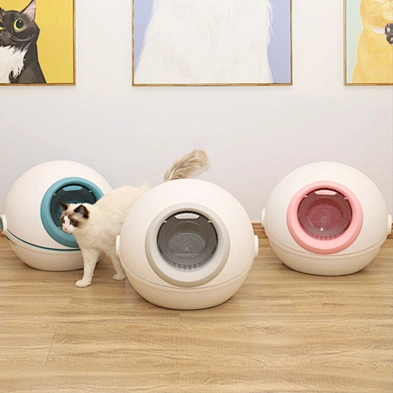 Hot sale Cat litter box fully enclosed flip cover large anti-splashing cat litter box and deodorizing for cat