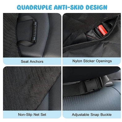 Pet Dog Car Seat Cover Waterproof Non-Slip Anti-Scratch Hammock Custom Car Seat Covers For Dogs