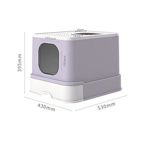 Large drawer top entry litter box full enclosed cat toilet deodorant cat litter box