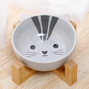 Hot Sale Personalized Dog Bowl Ceramic Wholesale Pet Ceramic Bowl