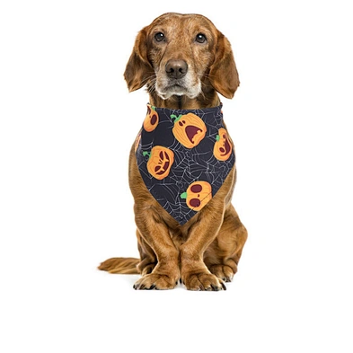 Cheapest Halloween Dog Bandana Custom Printed New Design Dog Halloween Bandana