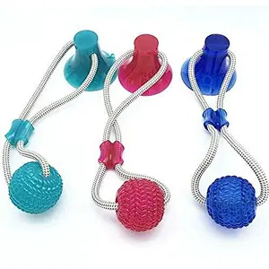 Wholesale Pet Toy Chew Tug Dog Rope Molar toy ball for dog