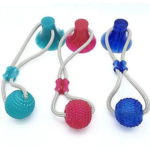 Wholesale Pet Toy Chew Tug Dog Rope Molar toy ball for dog