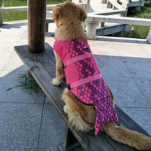 Dog Life Vest Jacket Summer Safety Swimming Neoprene Dog Life Jacket