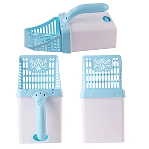 Cat Litter Scoop Plastic High Quality Portable Cat Litter Shovels With Bag