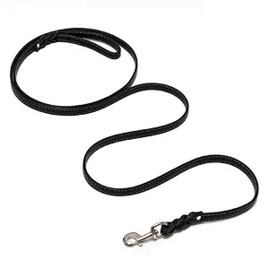 Wholesale Brass Snap Hook Dog Leash Large Rope Leather Dog Leashes For Dog