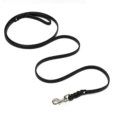 Wholesale Brass Snap Hook Dog Leash Large Rope Leather Dog Leashes For Dog