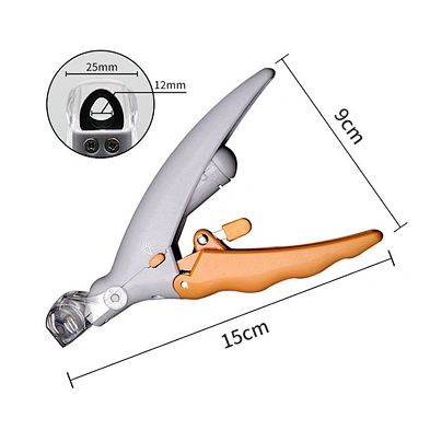 Hot Products 2020 Pets Nail scissor blood line LED professional pet scissor