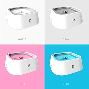 Hot Sale Pet Dog Water Bowl Not Wet Mouth Pet Dog Bowl Water Splash-proof Suspending Force Bowl