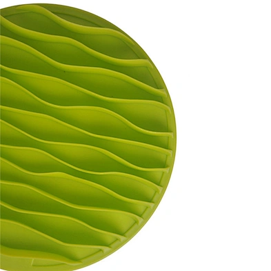 Wholesale Pet Dog Slow Feeder Bowl Plastic TPR Wave Durable Dog Pet Bowl