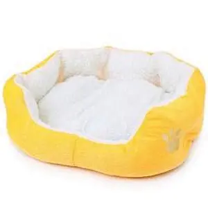 Wholesale Calming Dog Bed Orthopedic Memory Foam Plush Large Dog Bed