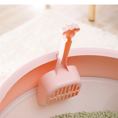 Cat Litter Box Toilet Large Design Plastic Round Cat Litter Tray For Sale