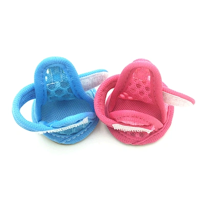 Wholesale pet dog boots breathable soft mesh pink large dog shoes for summer