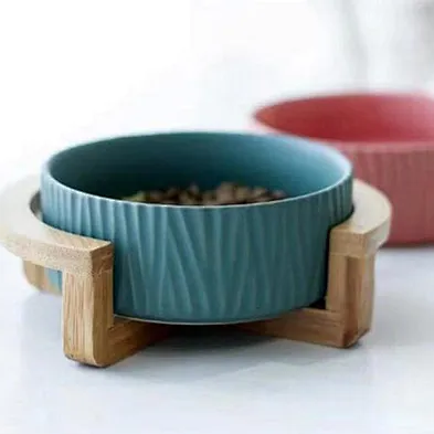 Hot Sale Dog Bowl Ceramic Cat Dog Pet Bowl Ceramic Pet Dog Bowl