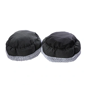 Hot sale Cat kennel plush dog round soft deep sleep warm pad pet bed