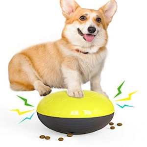 2021 new design dog interactive ball dog food dispenser dog toy