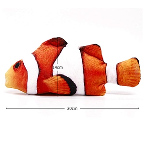 Electric Moving Fish Cat Toy 2021 New Interactive Cute Electronic Cat Toy