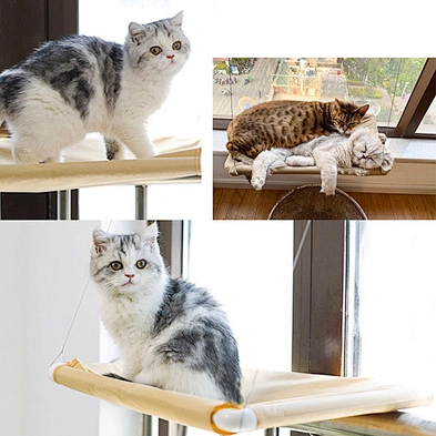 Amazon wholesale cat hammock bed windows pet bed for all reason