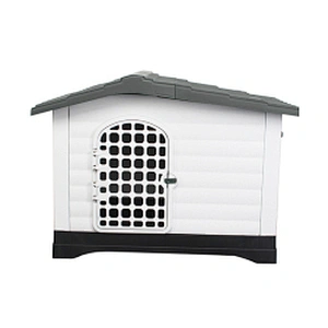 Outdoor Pet Dog Kennel House Waterproof And Windproof Large Plastic Dog House With Door